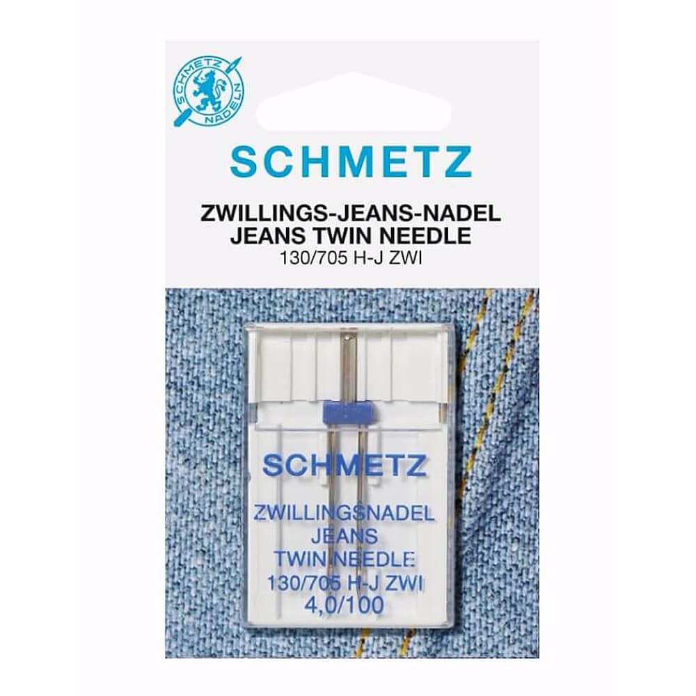 Merg mengsel In zicht Schmetz tweelingnaald jeans - creatiefatelier-hetspeldenkussen