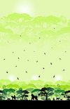 Paneel Wild Shadow apen