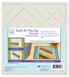 Quilt as you go placemat