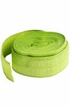 Fold over elastic Apple Green