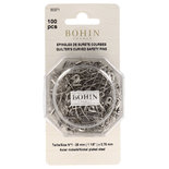Bohin, curved basting pin no. 1