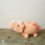 HardiCraft Haakpakket amigurumi Dino Triceratops