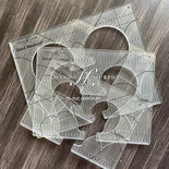 Every Heart Template Set 2 (3 pieces) Amanda Murphy