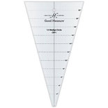 12 Wedge circle ruler 30 degrees, Good Measure Amanda Murphy