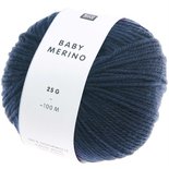 Baby Merino Marineblauw