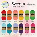 Scheepjes Softfun Rainbow Colour Pack