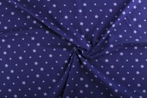 Tricot bedrukt met sterren