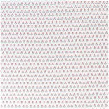 Quiltstof wit, print blauw/rode boompjes