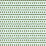 Quiltstof, lichtblauw, print groen/rode boompjes