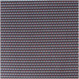 Quiltstof donkerblauw, print wit/rode boompjes