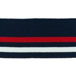cuff two stripes dark blue-red