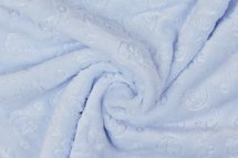 Fleece blauw met olifant