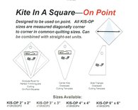 Kite in a square on point