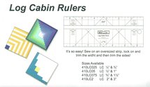 Log cabin rulers