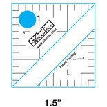 Half square triangle rulers